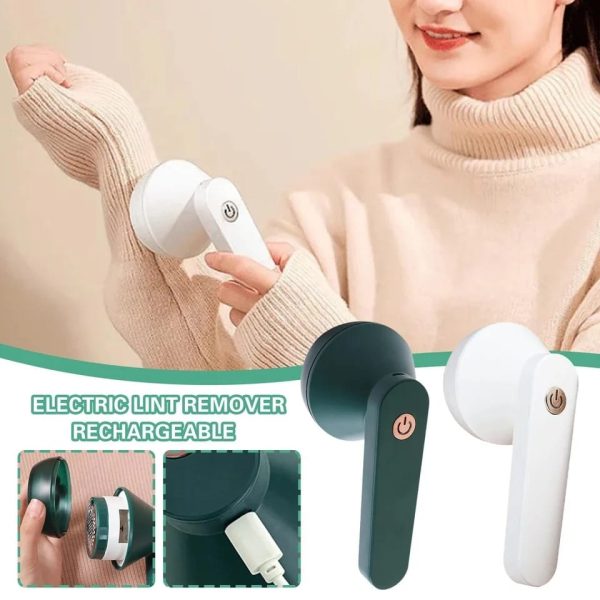 Electric Lint Remover For Clothing Sweater Anti Pilling Razor Coat Hair Ball Trimmer Rechargeable Plush Clothing Razor Remover (random Color)